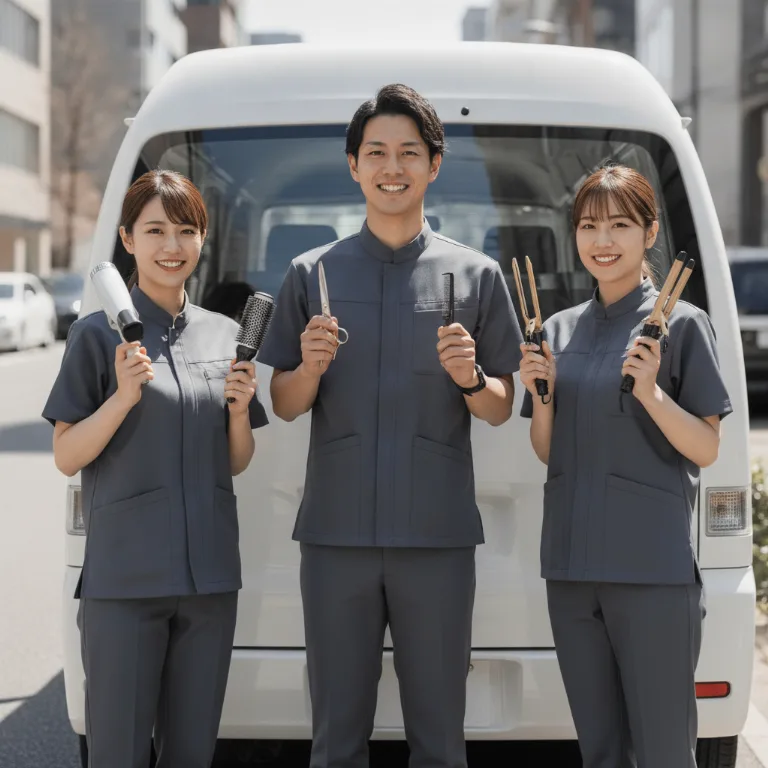 高級美容室 のチーム: 伊勢原市